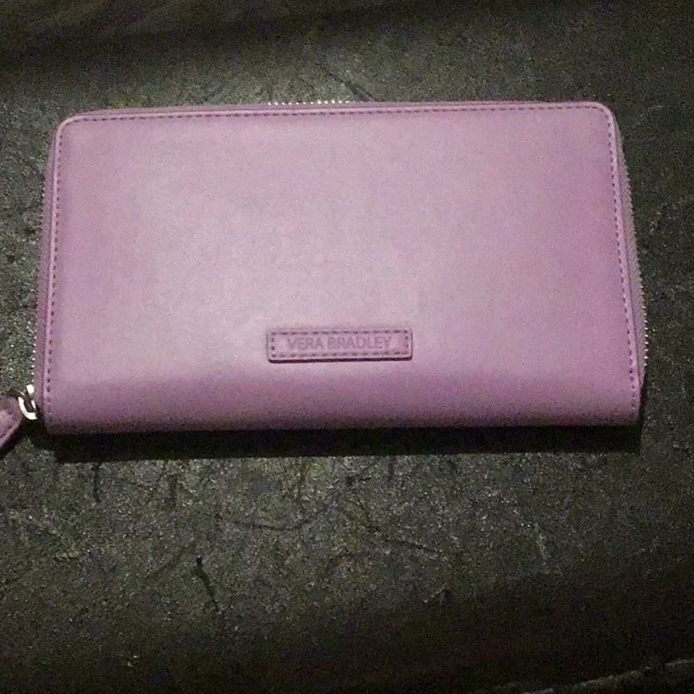 Light Purple Vera Bradley clutch